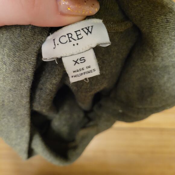 J.Crew Women's XS Button Cowl Neck Sweater Soft Knit Cozy Pullover - Picture 8 of 8